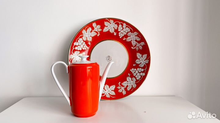 Блюдо виноградная лоза сфз Кофейник Кахла