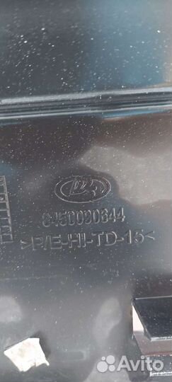 Передний бампер на LADA largus cross fl 2021