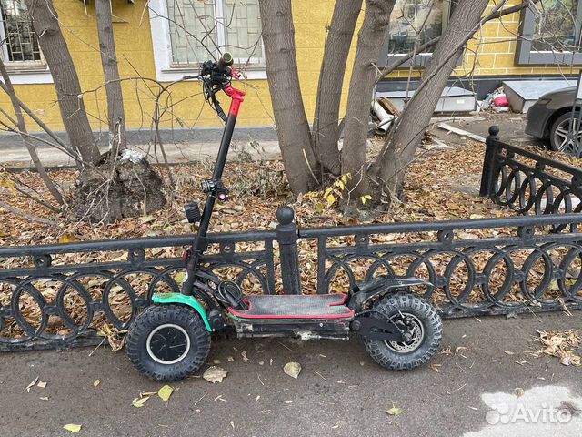 Kugoo G Booster (full тюнинг) + Колеса 14 дюймов