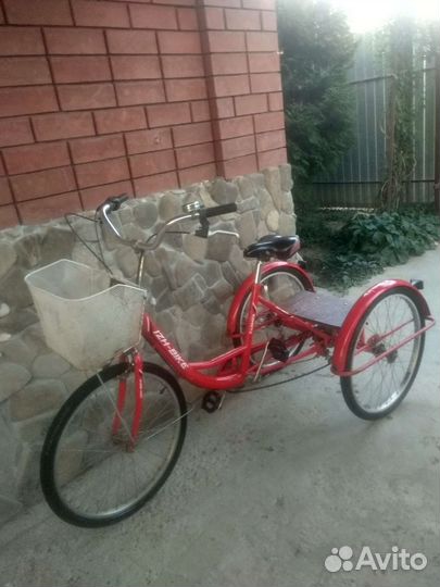 Трехколесный велосипед для взрослых