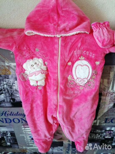 Комбинезон для девочки весна, осень