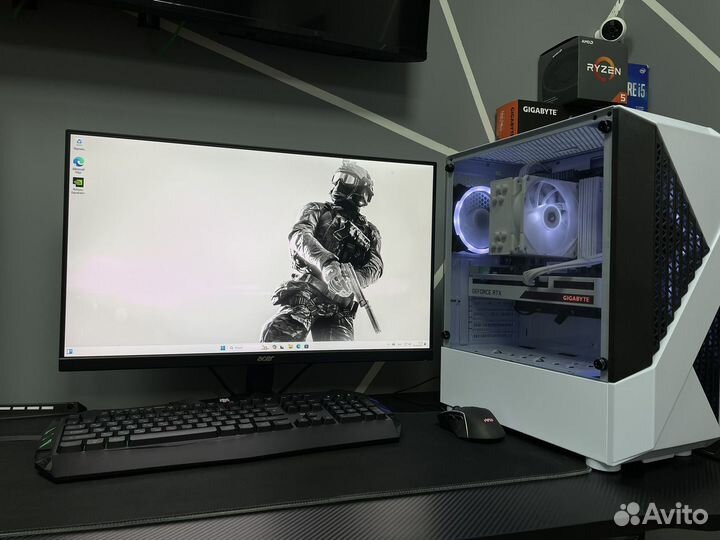Игровой пк (Ryzen 5 5500/32GB /RTX 3060 12GB)