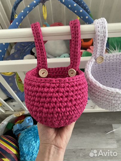 Корзинка на кроватку