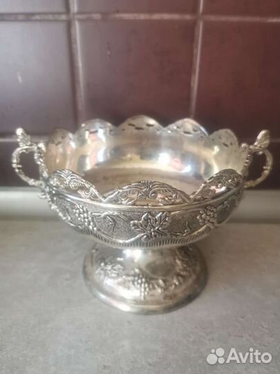 Винтажная ваза. Олово