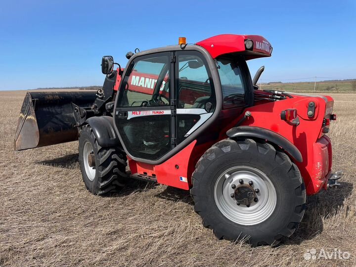 Телескопический погрузчик Manitou MLT-731, 2008
