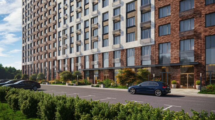 2-к. апартаменты, 46,4 м², 26/28 эт.