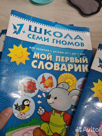 Книжки для занятий с малышом Школа семи гномов