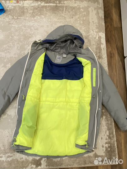 Пуховик зимний reebok мужской