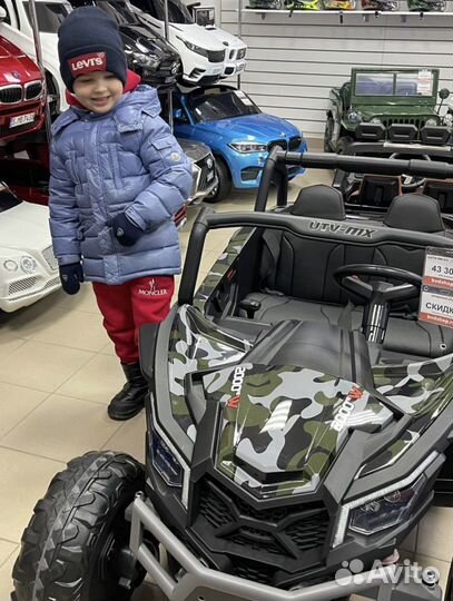 Детский электромобиль багги бу