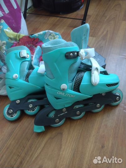 Коньки детские раздвижные 30 33