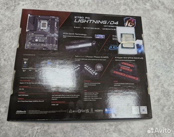 Сборки i5 12500/ i7 12700KF+Z790 ASRock PG DDR4