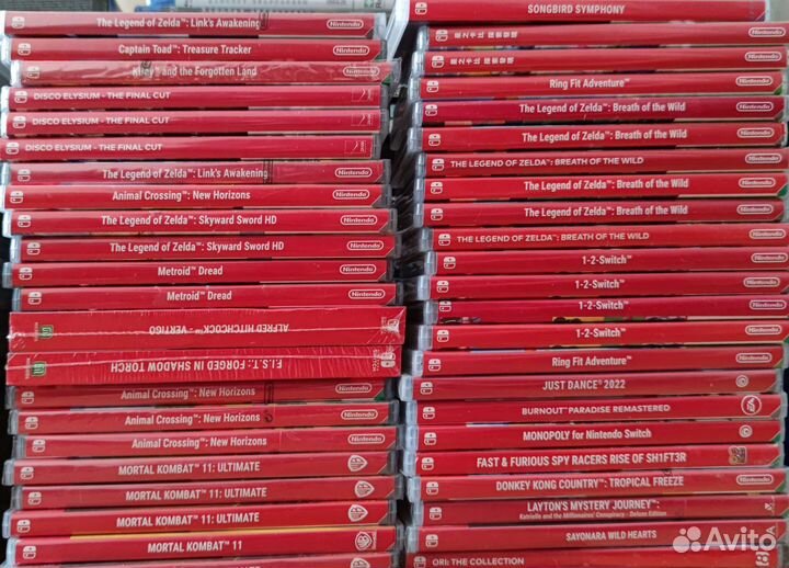Игры для nintendo switch Mario и другие более 200