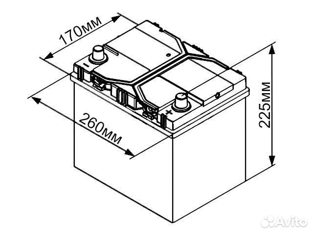 Аккумулятор авто Solite EFB S95 80Ah оп 790A Asia