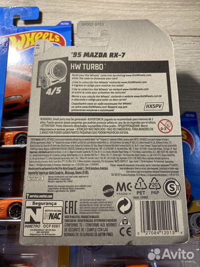 Hot wheels mazda rx 7