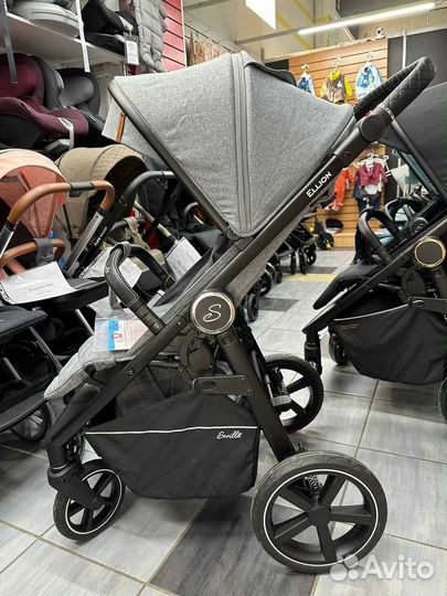 Прогулочная коляска Sevillababy Ellion серая