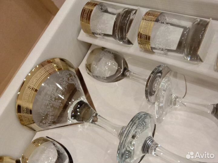 Набор бокал, рюмка, стопка