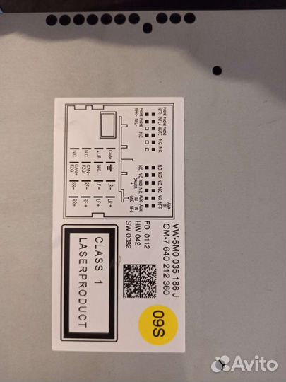 Vag магнитола 2 din