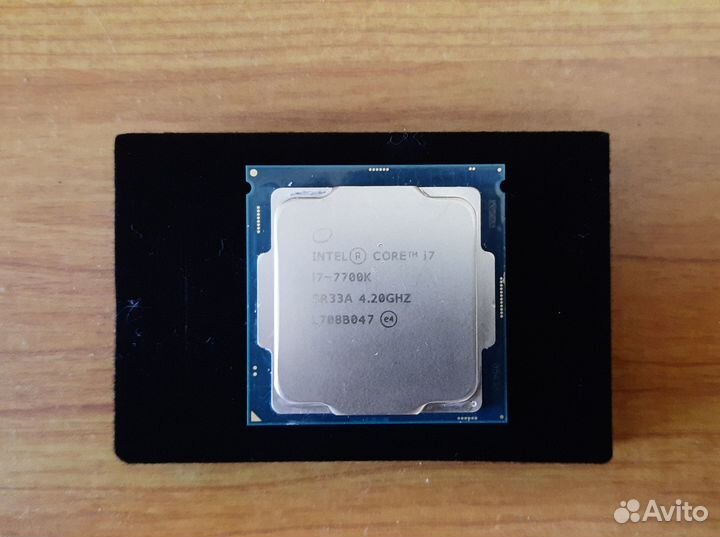 Процессор intel core i7 7700k