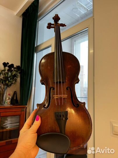 Скрипка немецкая старинная