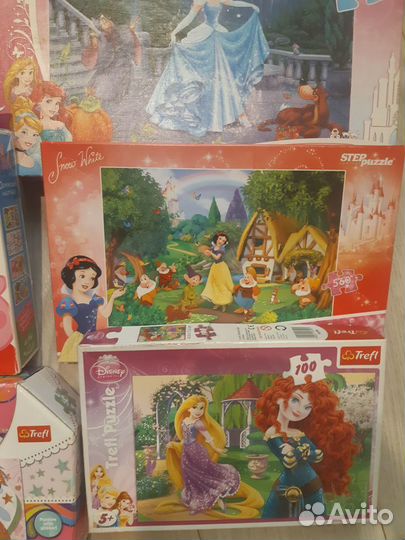 Пазл кусков Дисней Пеппа принцессы