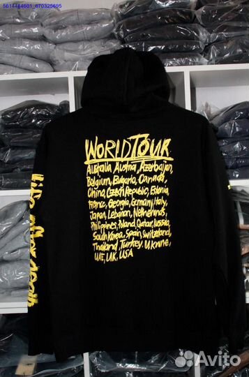 Худи Vetements oversize black (Арт.79582)