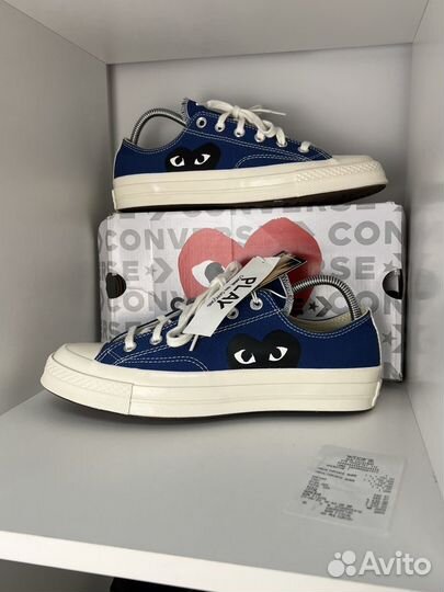 Кеды converse play comme des garcons