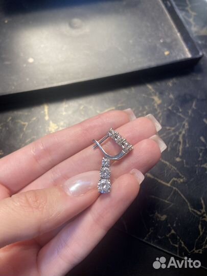 Серебряные серьги