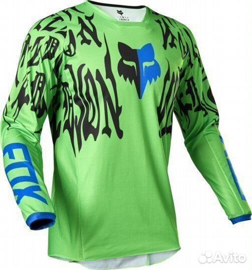 Мотоджерси Fox 180 Peril Jersey (Flow Green, S, 2