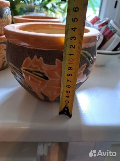 Керамические горшки