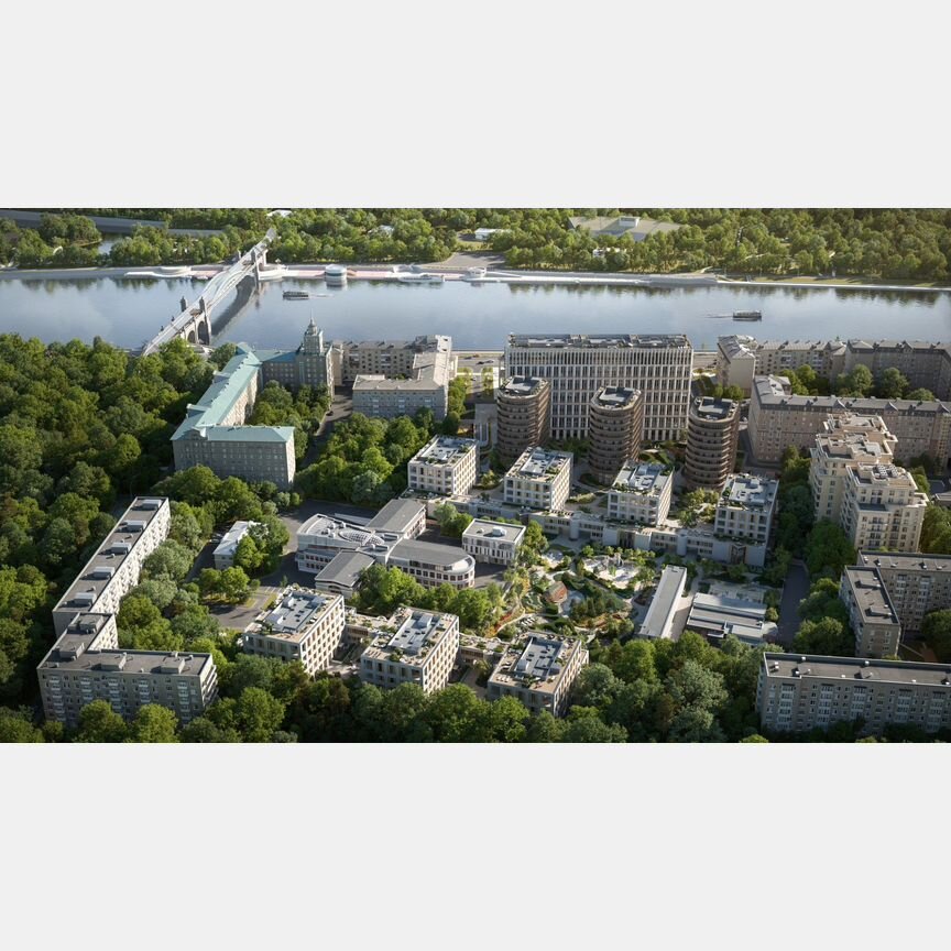 2-к. квартира, 102,3 м², 6/13 эт.