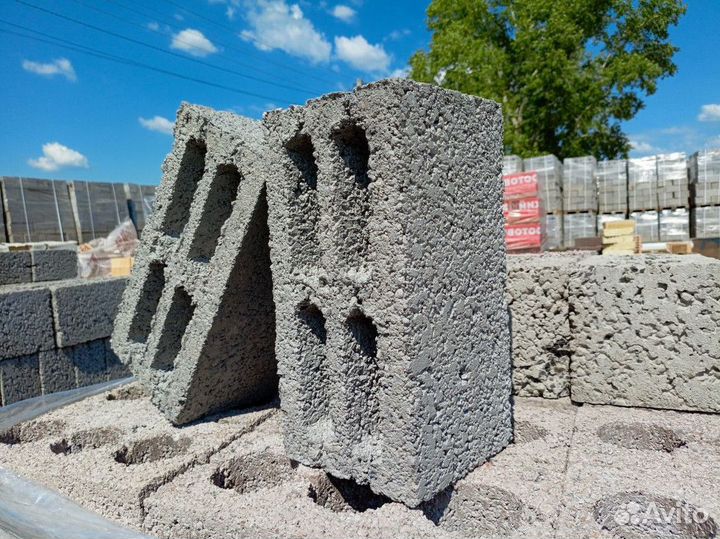 Блоки керамзитные