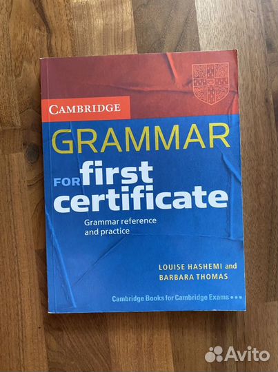 English grammar for first certificate Cambridge