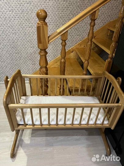 Детская кроватка люлька