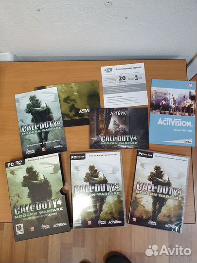 Call of duty 4 modern warfare pc. Коллекционное из