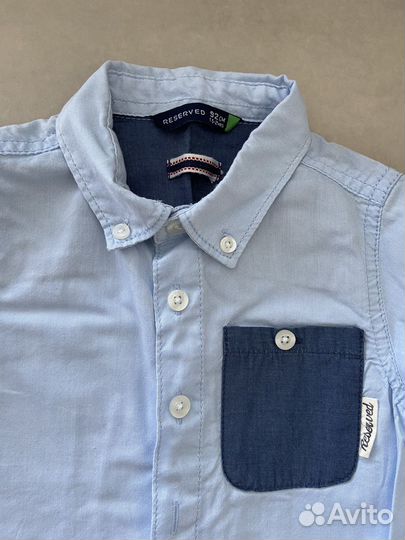 Рубашка для мальчика р.92