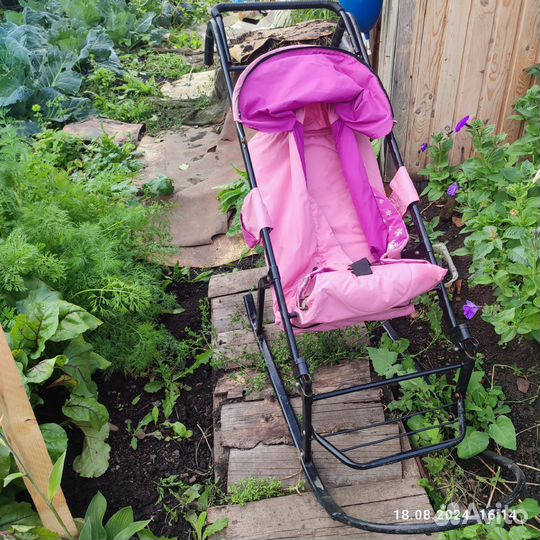 Коляска санки