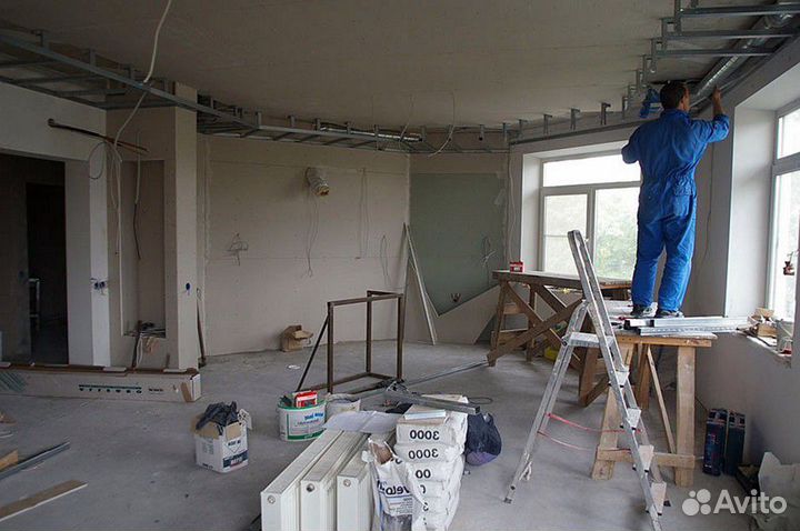 Ремонт и отделка квартир домов под ключ и частично