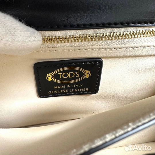 Сумка tods натуральная кожа