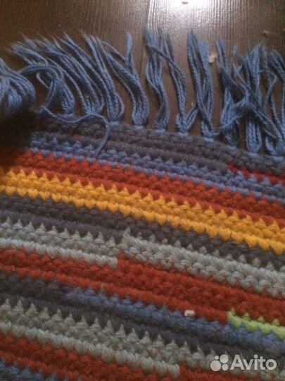 Ковер вязанный. Ручная работа. 70*110