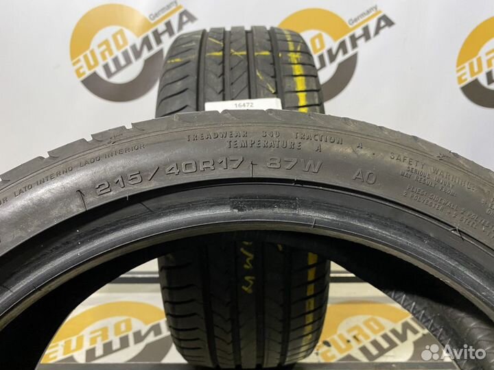 Goodyear EfficientGrip 215/40 R17
