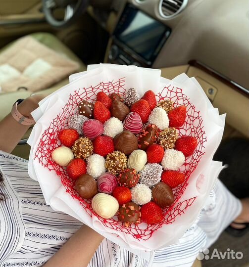 Клубника в шоколаде (букеты,наборы)