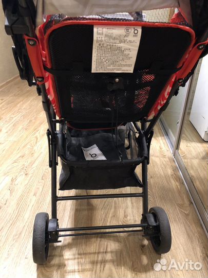 Коляска двухместная прогулочная