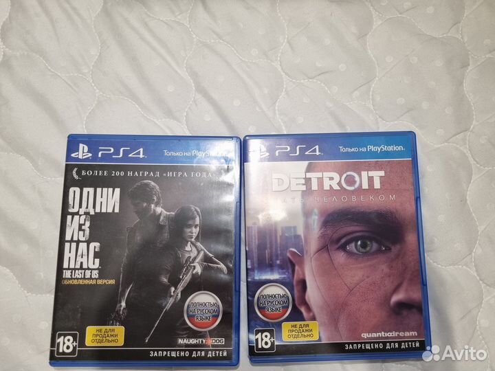 Игры для приставок PS4, Detroit и The Last of Us