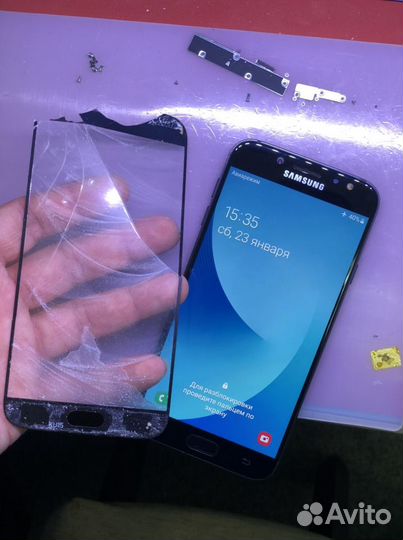 Стекло для переклейки samsung