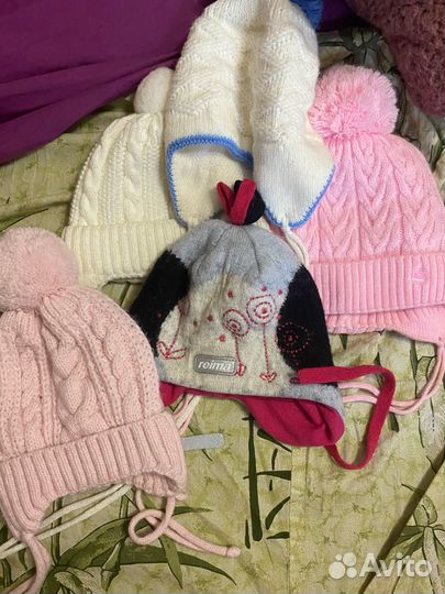 Шапки демисезонные для девочек