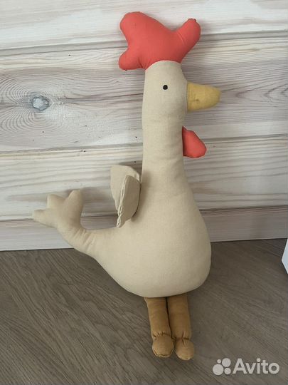 Мягкая игрушка курица петух