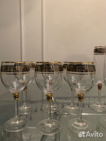 Фужеры для шампанского и вина Богемия