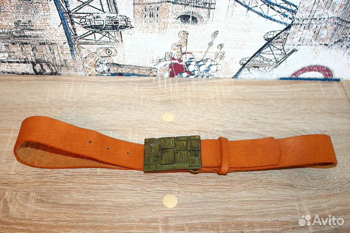 Винтажный ремень из СССР