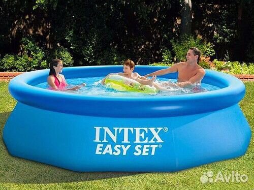 Надувной бассейн Intex новый