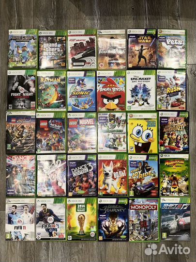 Игры для Xbox 360, Б/У